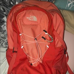 North Face book bag